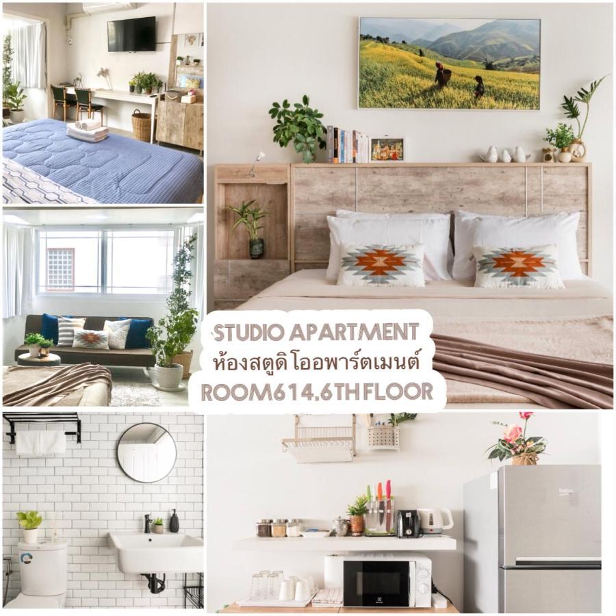 Cozy A At Nimman Studio Room In Condominium 치앙마이 외부 사진