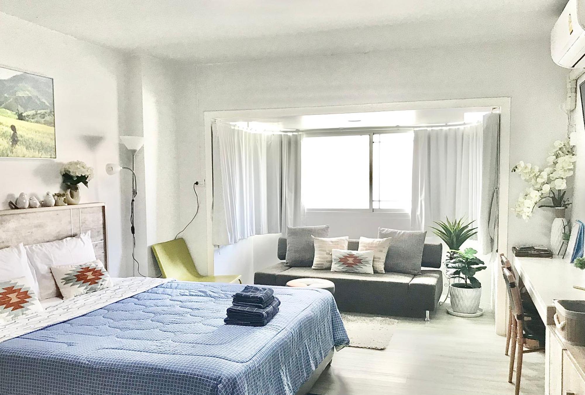 Cozy A At Nimman Studio Room In Condominium 치앙마이 외부 사진