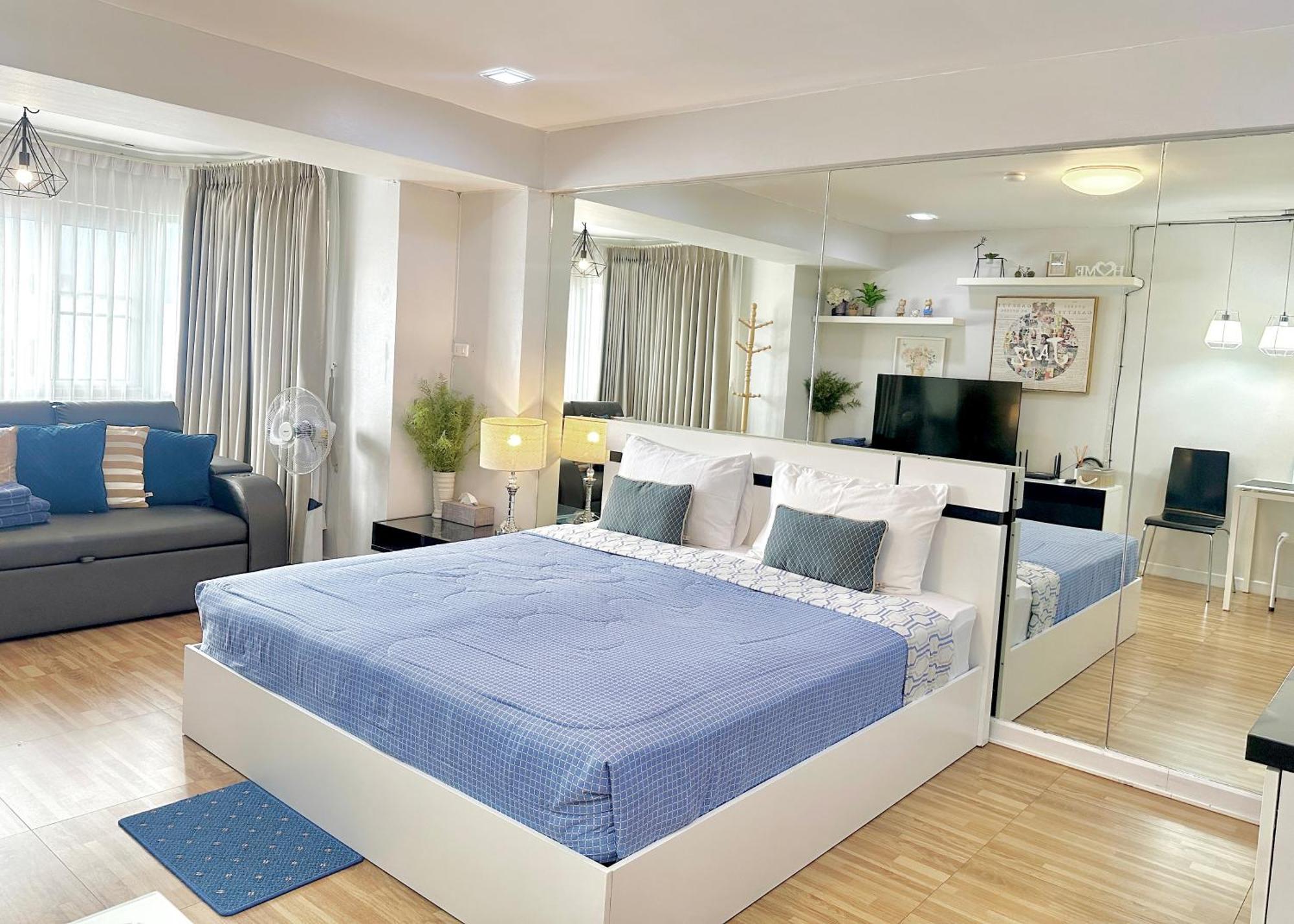 Cozy A At Nimman Studio Room In Condominium 치앙마이 외부 사진