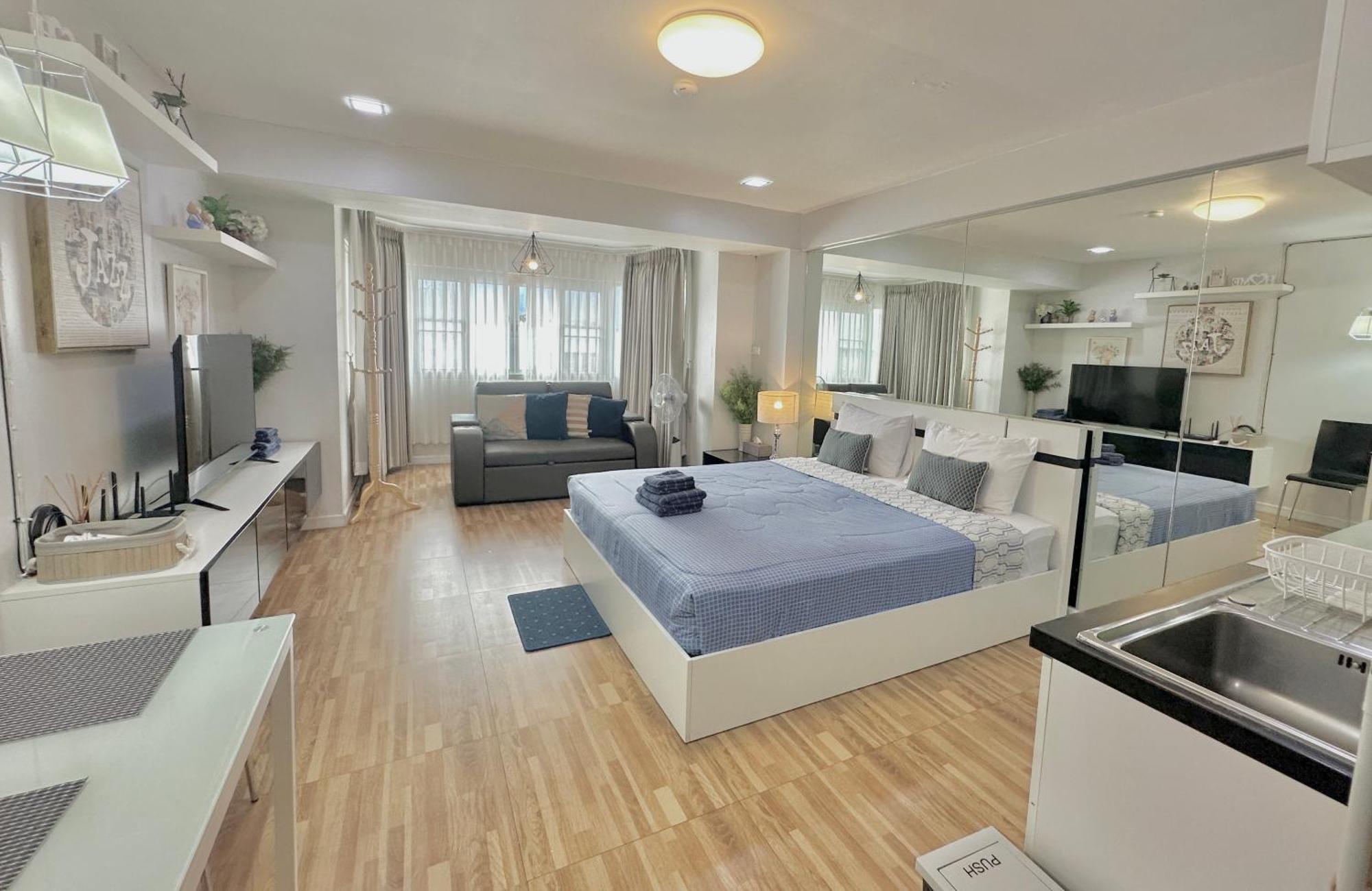 Cozy A At Nimman Studio Room In Condominium 치앙마이 외부 사진